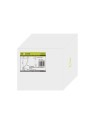HANOK * TAPA LATERAL BLANCA CON CABLE ALIMENTACION Y FLORON